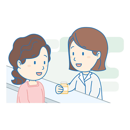 薬剤師に健康相談